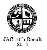 JAC 10th result 2014